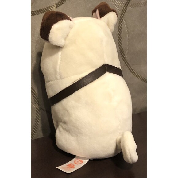 TY Mel the Pug The Secret Life of Pets Plush Stuffed Animal Dog Toy 6" - Picture 5 of 9